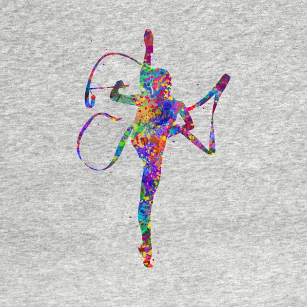 Rhythmic gymnastics by Yahya Art